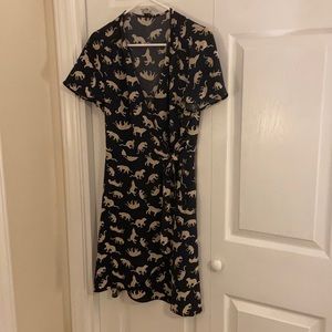 J Crew wrap dress